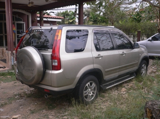 ขายรถ HONDA CRV 2.0 E i-VTEC 4x4 ABS+AIRBAG 2ลูก ปี 2003 ตัวTOPภายในสีเบจ