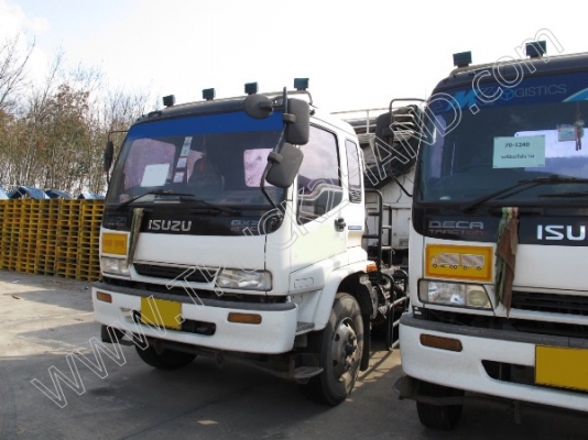 รถบรรทุก 10 ล้อหัวลาก ยี่ห้อ ISUZU DECA รุ่น GXZ EURO1 270 แรงม้า พร้อมหางเทนเลอร์