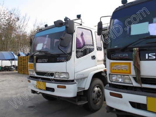 รถบรรทุก 10 ล้อหัวลาก ยี่ห้อ ISUZU DECA รุ่น GXZ EURO1 270 แรงม้า พร้อมหางเทนเลอร์