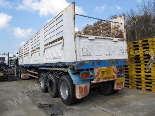 รถบรรทุก 10 ล้อหัวลาก ยี่ห้อ ISUZU DECA รุ่น GXZ EURO1 270 แรงม้า พร้อมหางเทนเลอร์