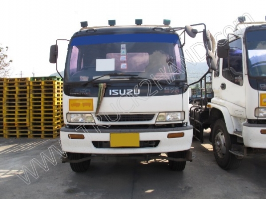 รถบรรทุก 10 ล้อหัวลาก ยี่ห้อ ISUZU DECA รุ่น GXZ EURO1 270 แรงม้า พร้อมหางเทนเลอร์