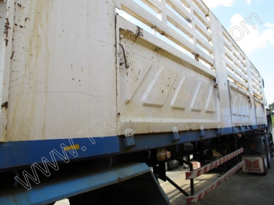 รถบรรทุก 10 ล้อหัวลาก ยี่ห้อ ISUZU DECA รุ่น GXZ EURO1 270 แรงม้า พร้อมหางเทนเลอร์