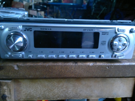 KD-424 JVC เครื่องเล่นวิทยุ CD/MP3