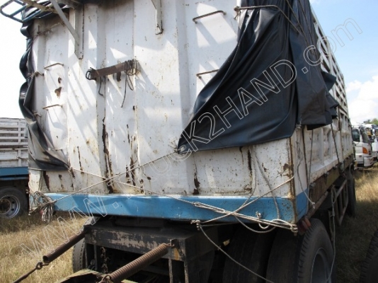 รถบรรทุก 10 ล้อ ยี่ห้อ ISUZU รุ่น FXZ 270 แรงม้า พร้อมหาง