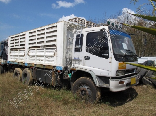 รถบรรทุก 10 ล้อ ยี่ห้อ ISUZU รุ่น FXZ 270 แรงม้า พร้อมหาง