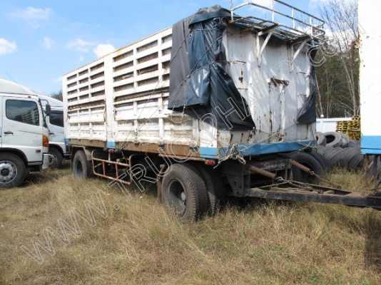 รถบรรทุก 10 ล้อ ยี่ห้อ ISUZU รุ่น FXZ 270 แรงม้า พร้อมหาง