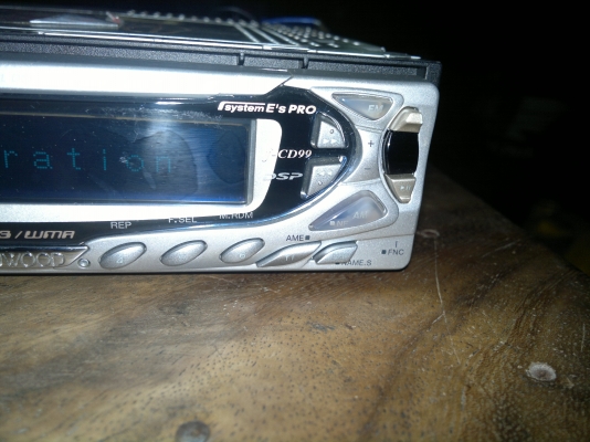 เครื่องเล่นวิทยุ KENWOOD CD/MP3/WMA  DIMM