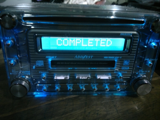 เครื่องเล่นวิทยุCD ADDZEST CD/MD 2DIMM