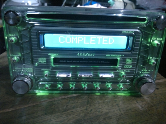 เครื่องเล่นวิทยุCD ADDZEST CD/MD 2DIMM