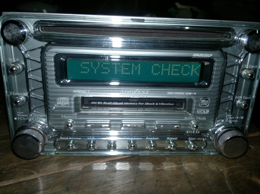 เครื่องเล่นวิทยุCD ADDZEST CD/MD 2DIMM