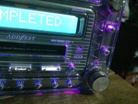 เครื่องเล่นวิทยุCD ADDZEST CD/MD 2DIMM