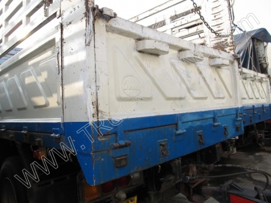 รถบรรทุก 10 ล้อ ยี่ห้อ HINO รุ่น FM8J 260 แรงม้า ติดแก๊ส NGV พร้อมหางสามมิตร (มีทั้งหมด 6 คัน)