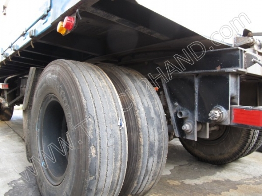 รถบรรทุก 10 ล้อ ยี่ห้อ HINO รุ่น FM8J 260 แรงม้า ติดแก๊ส NGV พร้อมหางสามมิตร (มีทั้งหมด 6 คัน)