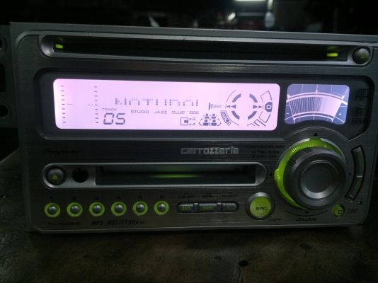 เครื่องเล่นวิทยุCD/Mp3 PIONEER CD/MD/MP3 2DIMM