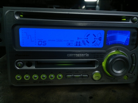 เครื่องเล่นวิทยุCD/Mp3 PIONEER CD/MD/MP3 2DIMM