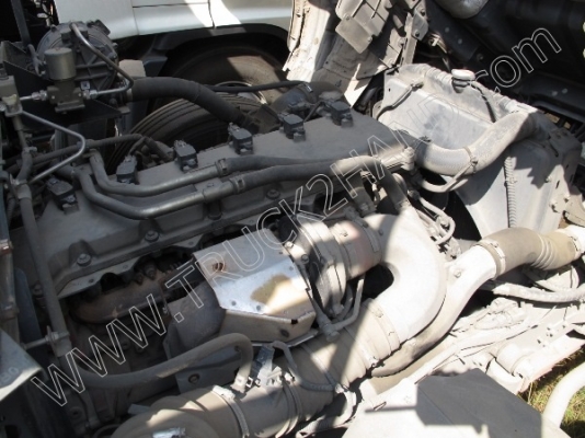 รถบรรทุก 10 ล้อ ยี่ห้อ HINO รุ่น FM8J 260 แรงม้า ติดแก๊ส NGV พร้อมหางพื้นเรียบสามมิตร (มีทั้งหมด 12 คัน)