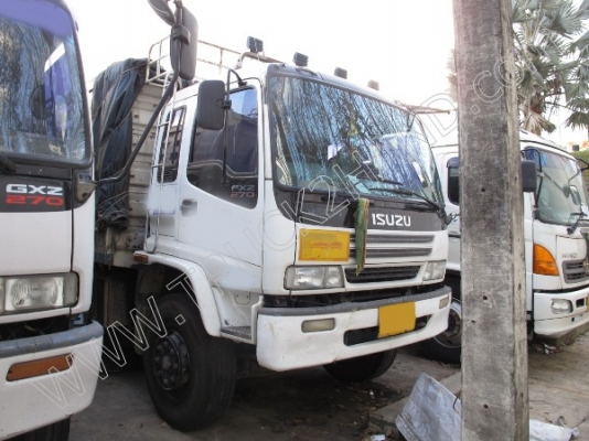รถบรรทุก 10 ล้อ ยี่ห้อ ISUZU รุ่น DECA รุ่น FXZ 270 แรงม้า พร้อมหางสามมิตร (มีทั้งหมด 5 คัน) รถบรรทุก 10 ล้อ ยี่ห้อ ISUZU รุ่น DECA รุ่น FXZ 270 แรงม้า พร้อมหางสามมิตร (มีทั้งหมด 5 คัน)
