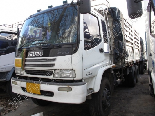 รถบรรทุก 10 ล้อ ยี่ห้อ ISUZU รุ่น DECA รุ่น FXZ 270 แรงม้า พร้อมหางสามมิตร (มีทั้งหมด 5 คัน)