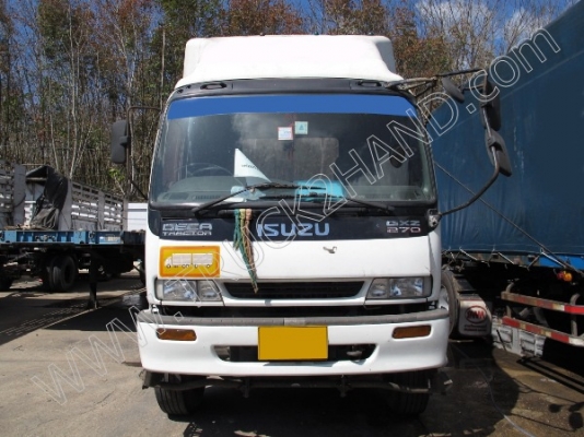 รถบรรทุก 10 ล้อ หัวลาก ยี่ห้อ ISUZU DECA รุ่น GXZ 270 แรงม้า พร้อมหางพื้นเรียบ (มีทั้งหมด 7 คัน)