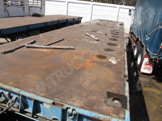 รถบรรทุก 10 ล้อ หัวลาก ยี่ห้อ ISUZU DECA รุ่น GXZ 270 แรงม้า พร้อมหางพื้นเรียบ (มีทั้งหมด 7 คัน)