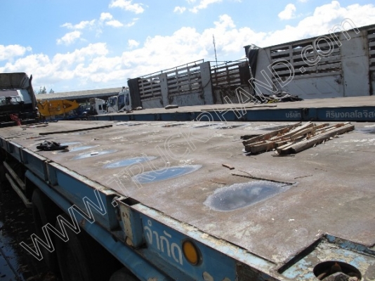 รถบรรทุก 10 ล้อ หัวลาก ยี่ห้อ ISUZU DECA รุ่น GXZ 270 แรงม้า พร้อมหางพื้นเรียบ (มีทั้งหมด 7 คัน)