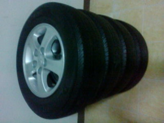 ไททัล15ป้ายแดงพร้อมยางบิดโตน20570R15ดูราวิดปี12 ไททัล15ป้ายแดงพร้อมยางบิดโตน20570R15ดูราวิดปี12