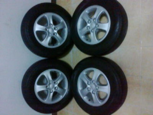 ไททัล15ป้ายแดงพร้อมยางบิดโตน20570R15ดูราวิดปี12 ไททัล15ป้ายแดงพร้อมยางบิดโตน20570R15ดูราวิดปี12