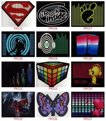 .ไฟแดนซ์กระพริบขึ้นลงตามเสียงเพลง มีหลายขนาดหลายราคาและหลากหลายแบบ ติดรถยนต์ มอไซค์ เสื้อผ้า ฝาห้อง และ ใช้งานอื่นๆตามที่ต้องการคร้าบ ติดตั้งง่ายสีสันสวยงามคร้าบ สนใจสอบถามได้คร้าบ0817915677ราคาเริ่มต้นที่280-