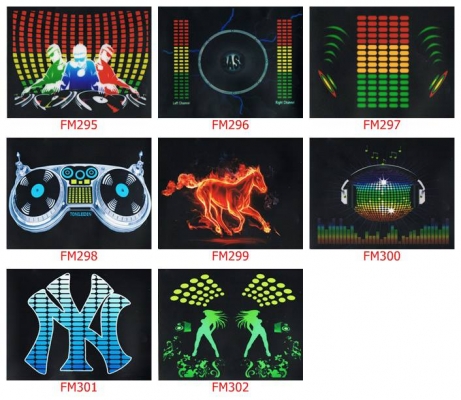 .ไฟแดนซ์กระพริบขึ้นลงตามเสียงเพลง มีหลายขนาดหลายราคาและหลากหลายแบบ ติดรถยนต์ มอไซค์ เสื้อผ้า ฝาห้อง และ ใช้งานอื่นๆตามที่ต้องการคร้าบ ติดตั้งง่ายสีสันสวยงามคร้าบ สนใจสอบถามได้คร้าบ0817915677ราคาเริ่มต้นที่280-