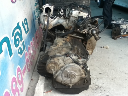 ขายเครื่องยนต์ Mitsu 4G63  แคมเดียว พร้อมเกียร์ AT ถูกๆๆๆๆ