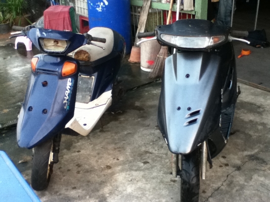 ขายรถป๊อบ 2 คัน Yamaha Champ / Honda dio AF 28 ราคา 5,000.-