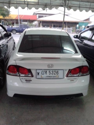 ฝากขาย รถเก๋งHONDA NEW Civic FD 1.8CC.สีขาวมุก ปี2010 ตัวท็อป ชุดแต่งModuloจากศูนย์ ติดตั้งGas LPGถังโดนัท กระจกผับไฟฟ้า,เบาะหนังแท้,แอร์,CD,สภาพสวยเดิมแท้ออกห้าง หน้าใช้มากเจ้าของดูแลดีมาก ราคาซื้อสด 550,000บาทหรือ ฟรีดาวน์ ผ่อน72งวด/ละ11,000บาท สนใจติดต