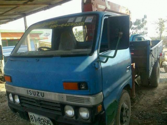 ขายด่วนรถ6ล้อTLเครือง85แรงติดเครน2ตันUNI