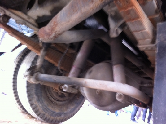 ขายรถ 6 ล้อ กระบะเหล็กยาว มีลิปไฟฟ้ายกขึ้นลงได้ MITSUBISHI เครื่อง.195 ช่วงล้างใหญ่ ยาว 7 เมตร