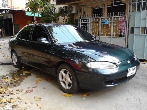 Hyundai Elantra 1.6 GLS รถมือสองวิ่งน้อย แอร์เย็น เบรกดี ยางยังดี ระบบไฟใช้งานปกติ