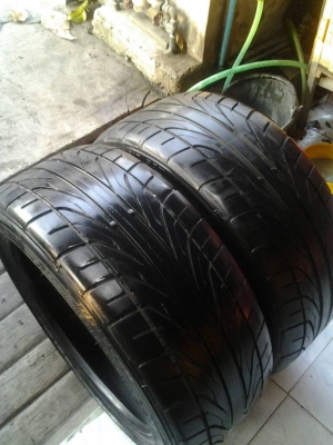 ขายยาง DUNLOP DZ101 225-45-17 ปลายปี10 ยางสวย ดอกเต็ม คู่ละ 3,200 บาท