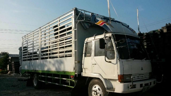 Mitsubishi FK417M เครื่อง 6D16 กระบะยาว 7.2 M ยาง 9