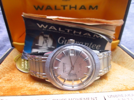 +++++ WALTHAM สวิสเมดเดิมๆ ทั้งเรือนมาพร้อมกล่อง +++++