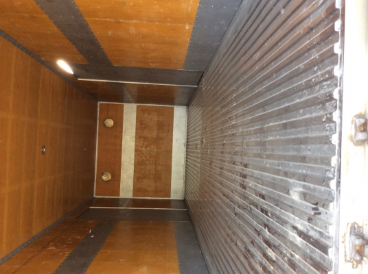 ขายตู้แห้งยาว7.20เมตรพื้นสแตนเลสสภาพใหม่มาก