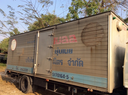 ขายตู้แห้งยาว7.20เมตรพื้นสแตนเลสสภาพใหม่มาก