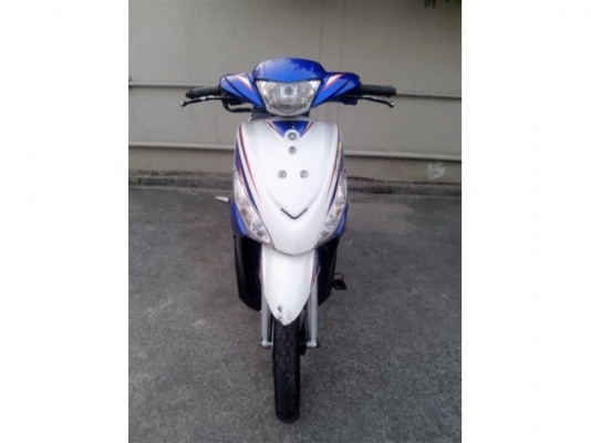 mio 115 I ปี 55 สีน้ำเงิน ขาว  หัวฉีด ประหยัดน้ำมัน เครื่องเดิม แน่นๆ