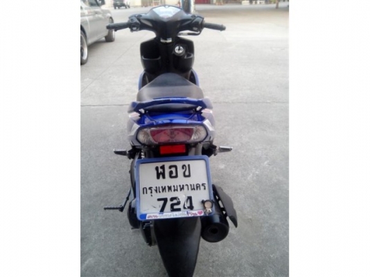 mio 115 I ปี 55 สีน้ำเงิน ขาว  หัวฉีด ประหยัดน้ำมัน เครื่องเดิม แน่นๆ