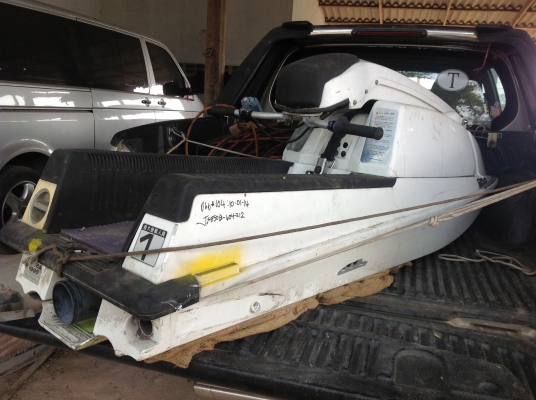 ขายเจ็ทสกี kawasaki แบบยืน เครื่องพัง (สูบติด)