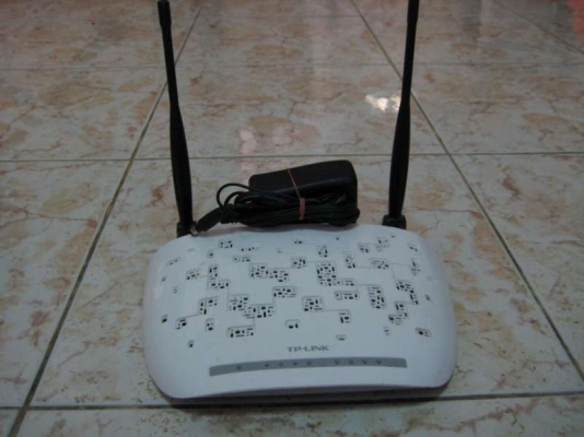 .Router Modem TP-LINK TD-W8961ND เป็น ADSL2+ Modem Router แบบ All in One ใช้ต่ออินเตอร์เน็ตความเร็วสูง