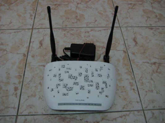 .Router Modem TP-LINK TD-W8961ND เป็น ADSL2+ Modem Router แบบ All in One ใช้ต่ออินเตอร์เน็ตความเร็วสูง