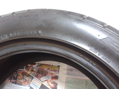 ยางยุ่น,195/55R15 NITTO NT555 คู่นึง