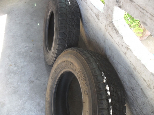 ยาง ขอบ 16 เลเดียล บรรทุก เบอ ตามรูป มี 1 คู่ ราคา 1400 บาท