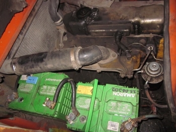 ขาย - รถยก โฟล์ทลิฟท์ MITSUBISHI: FD 25 เสา 3 ท่อน สูง 5 เมตร เครื่องยนต์ดีเซล สภาพพร้อมใช้งาน มือสองเก่าญี่ปุ่น แท้ครับ