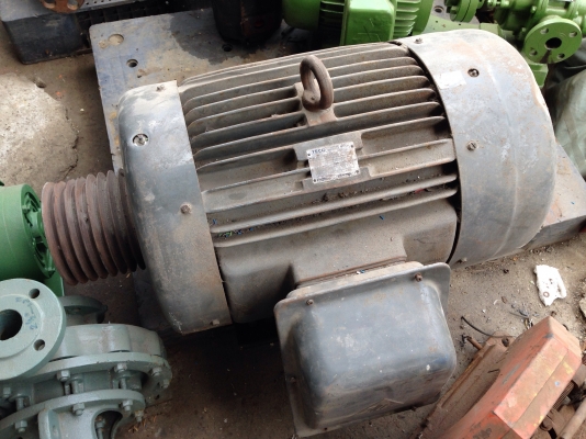ขายมอเตอร์ Teco 100 HP. 1450 RPM. 380 V สภาพสวย วิ่งนิ่ม พร้อมใช้งาน