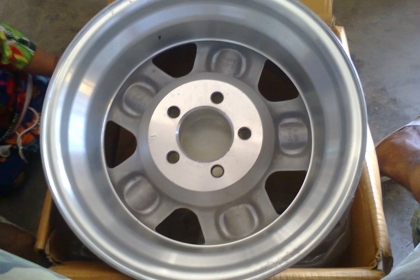 15X7 ET-20 5/114 ล้อใหม่ในลัง1ชุดฝาครบแม็กแท้